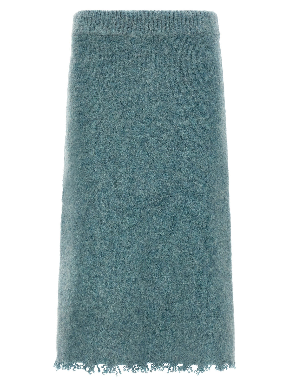 JIL SANDER - Wool knit skirt