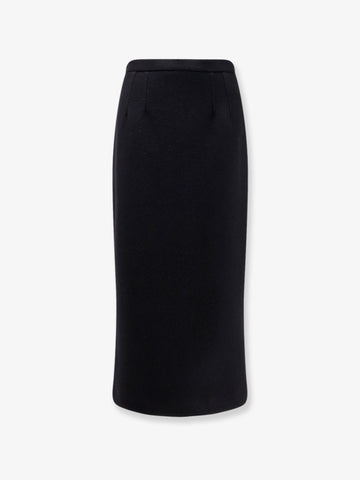 Wool pencil skirt
