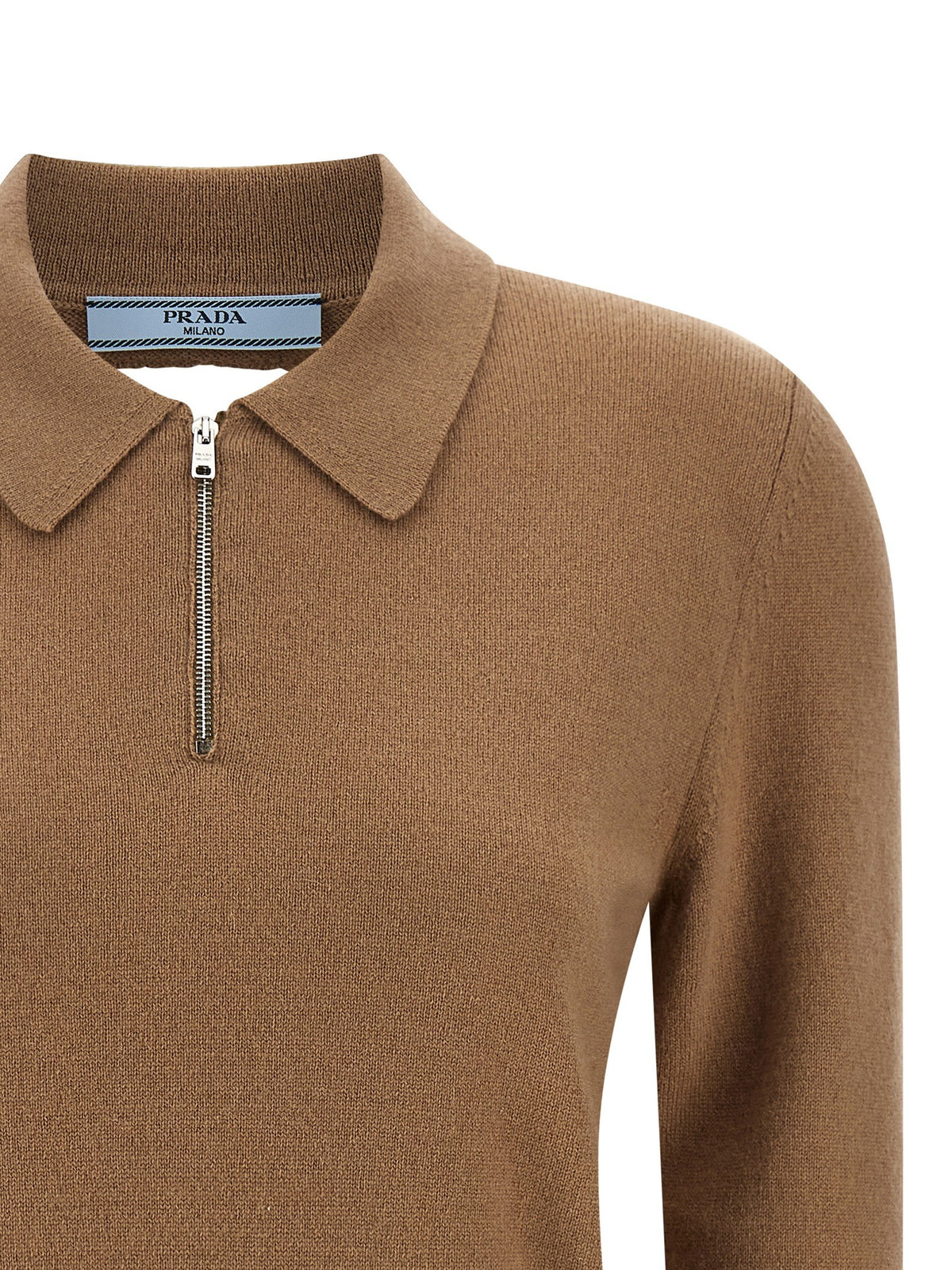 PRADA - Wool polo shirt