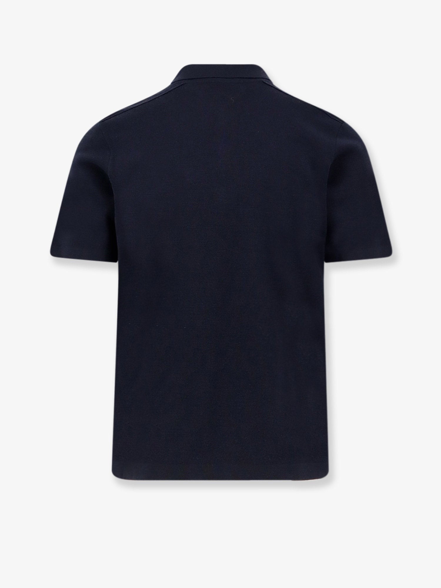 Wool polo shirt