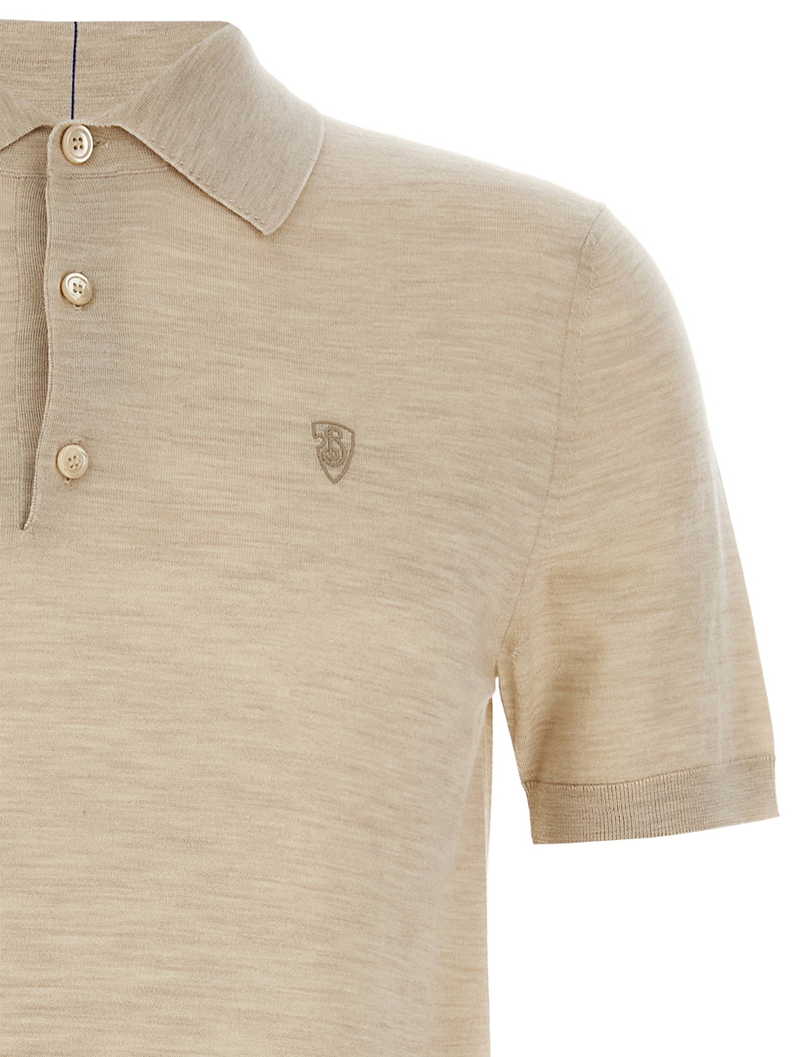 Burberry - Wool polo shirt