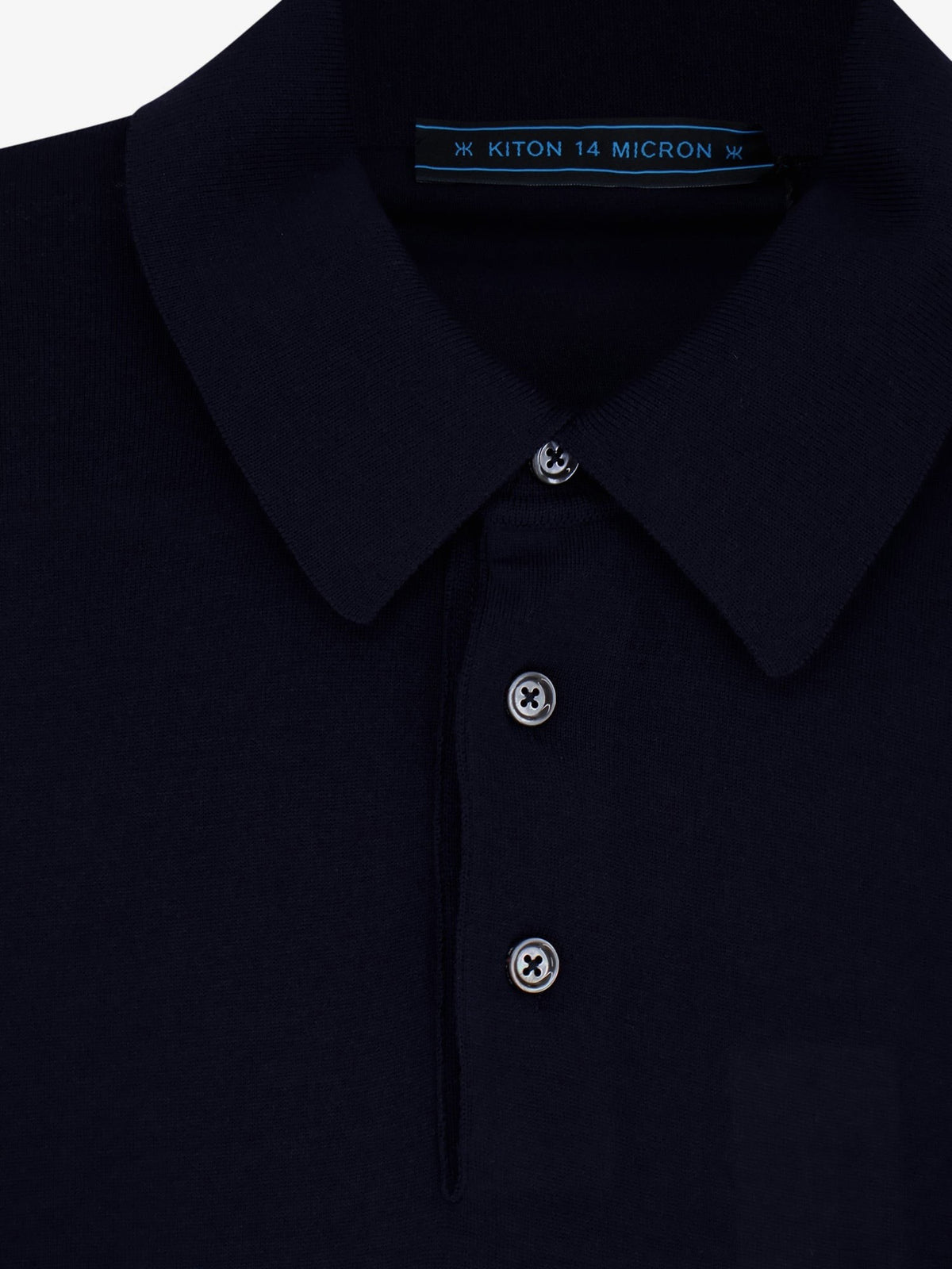 KITON CIRO PAONE - Wool polo shirt
