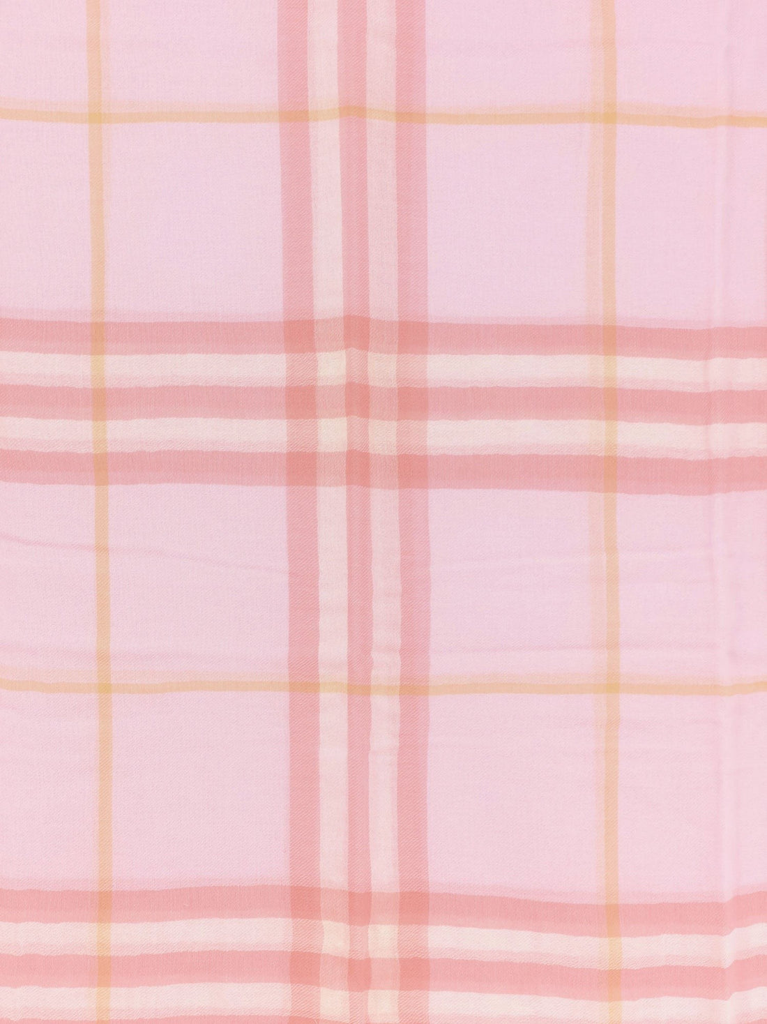 Wool scarf with Burberry Check motif