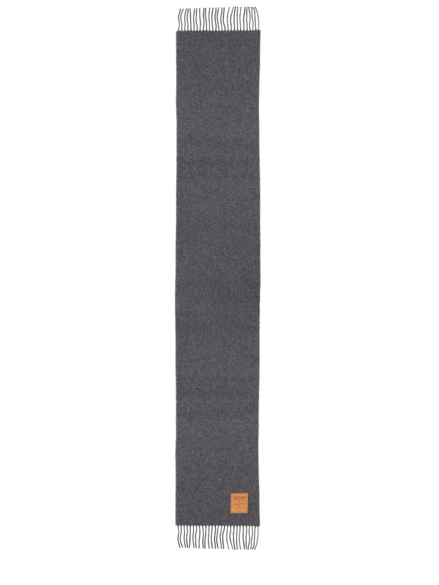 GANNI WOOL SCARF