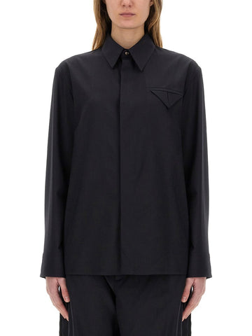 Bottega Veneta - WOOL SHIRT wool-shirt_6edc3d7e-8a85-4f27-acc4-9bb7bc45b325