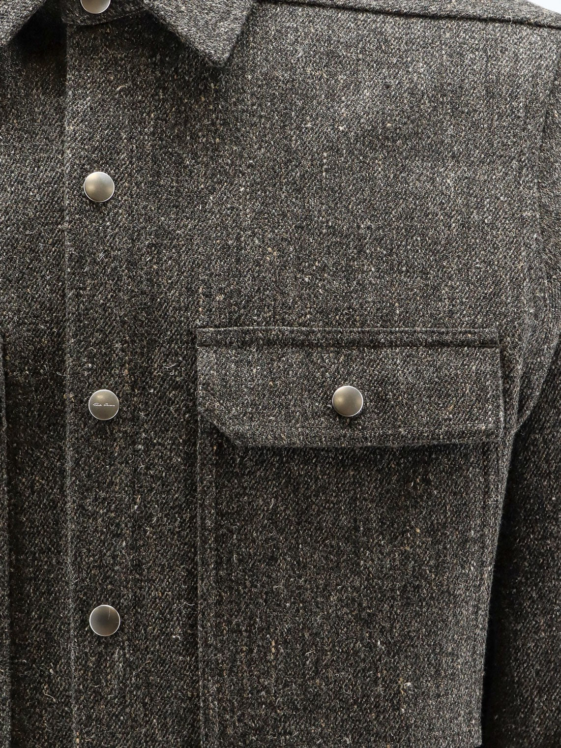 RICK OWENS - Wool shirt