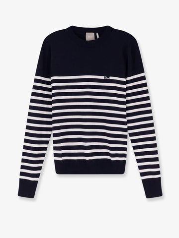 Dior - Wool sweater with striped pattern wool-sweater-with-striped-pattern
