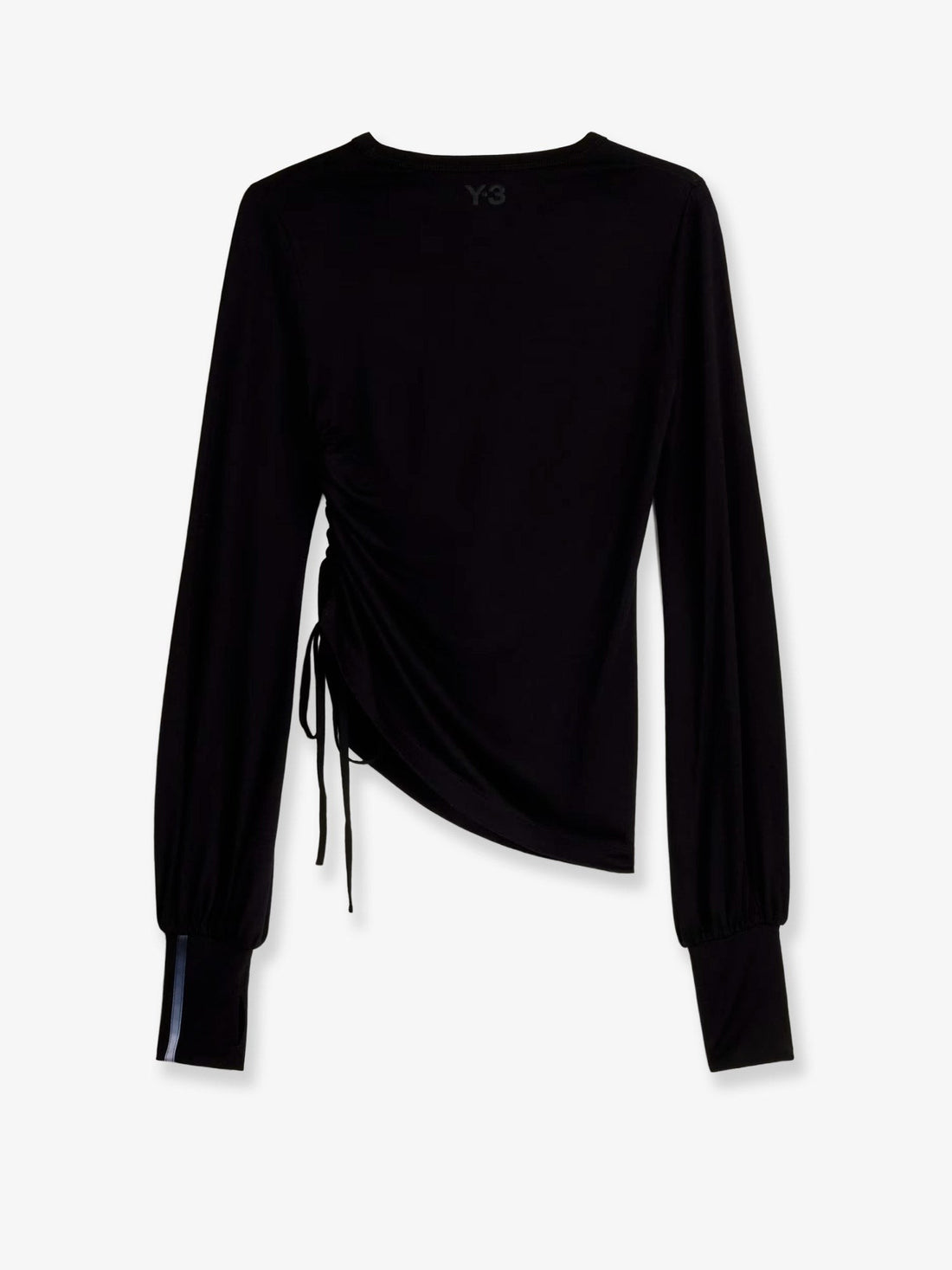 ADIDAS Y-3 - Wool t-shirt with iconic detail wool-t-shirt-with-iconic-detail_a21720a5-031f-48a7-b979-ead5cec5ca5d