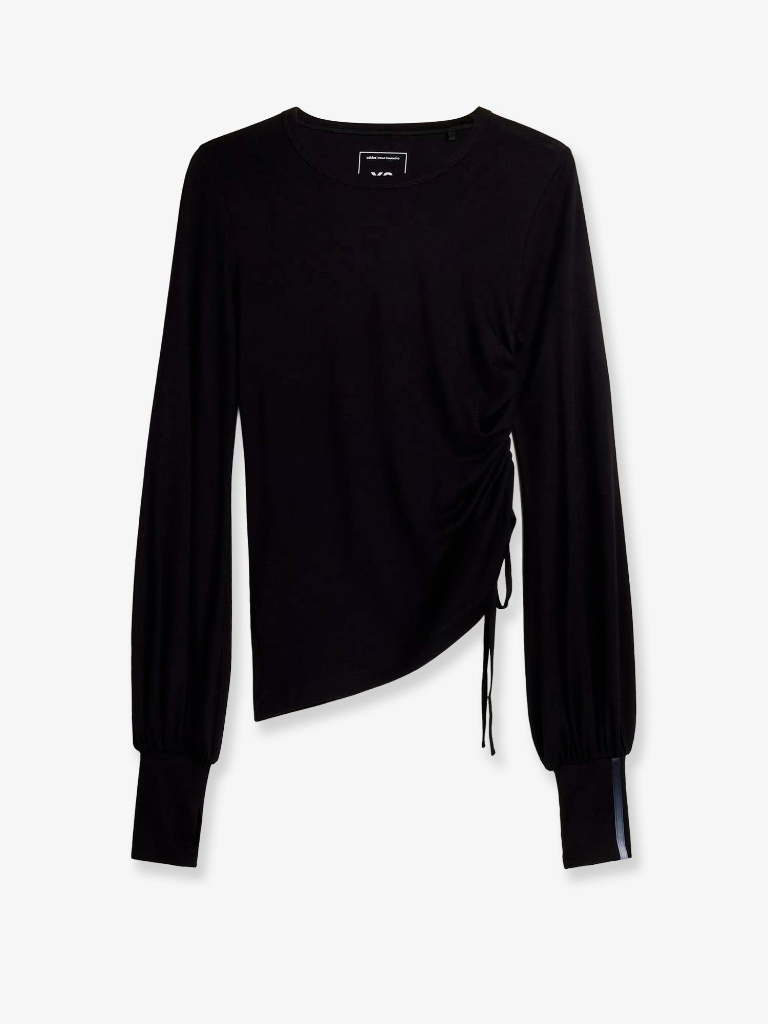 ADIDAS Y-3 - Wool t-shirt with iconic detail