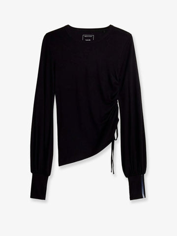 ADIDAS Y-3 - Wool t-shirt with iconic detail