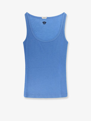 Versace Wool tank top with back logo