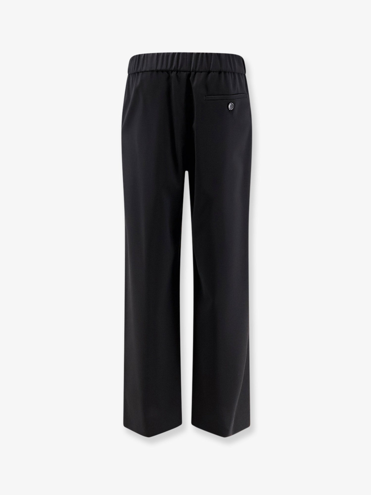 LOEWE - Wool trousers with Logo detail