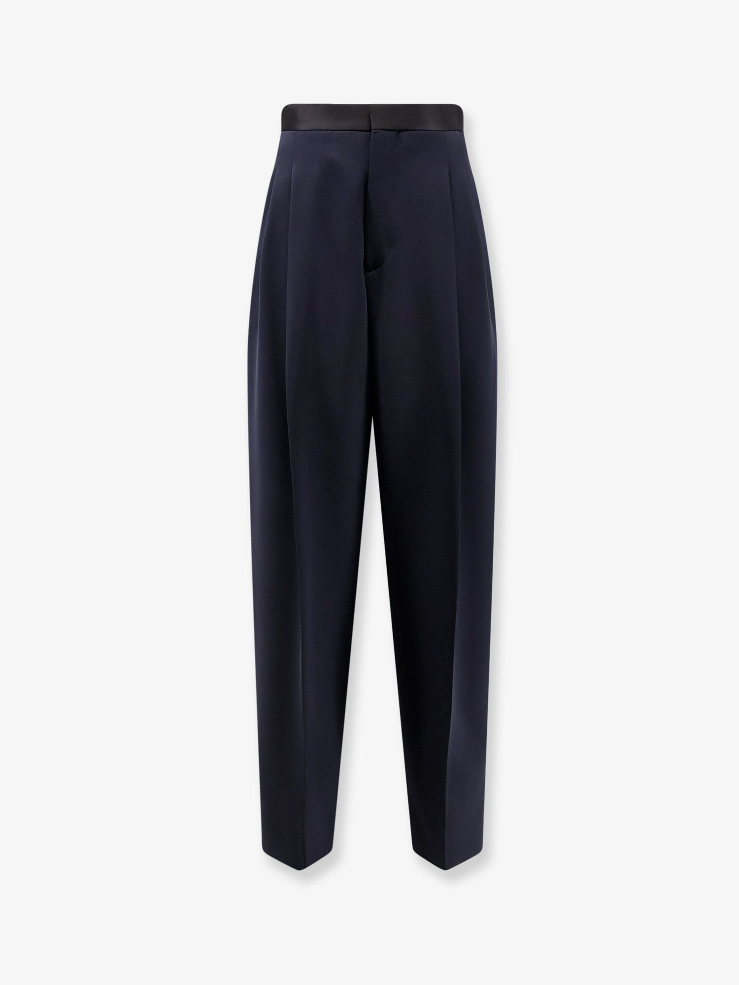 Bottega Veneta Wool trousers with satin waistband