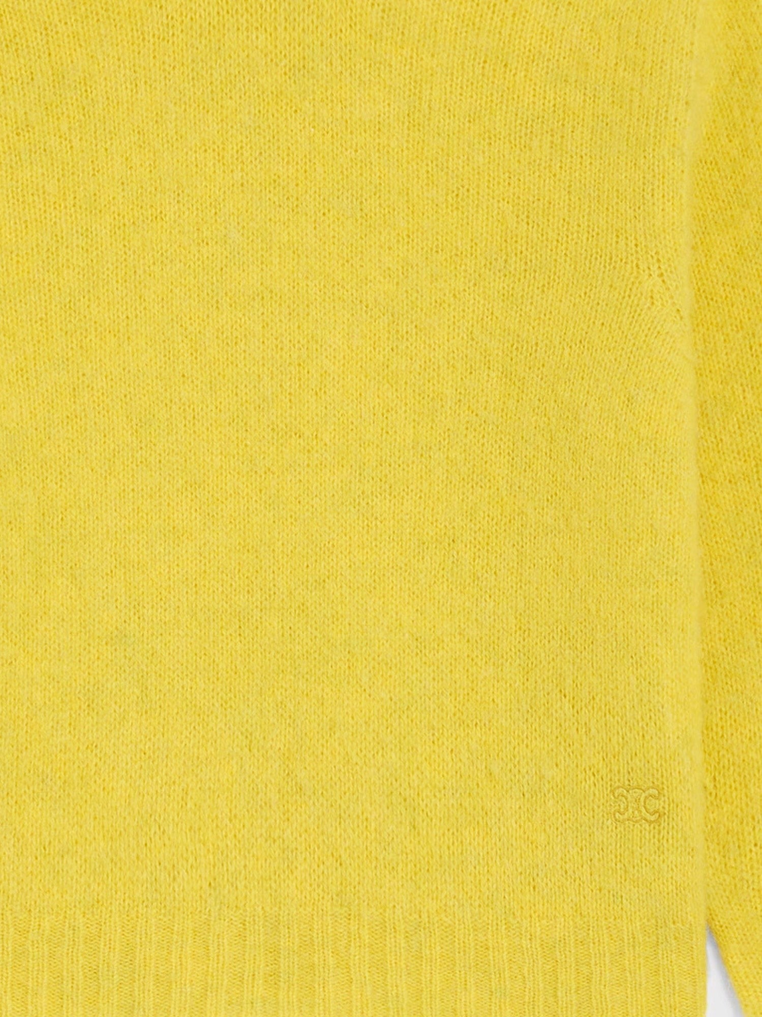 Wool turtleneck with Triomphe embroidery