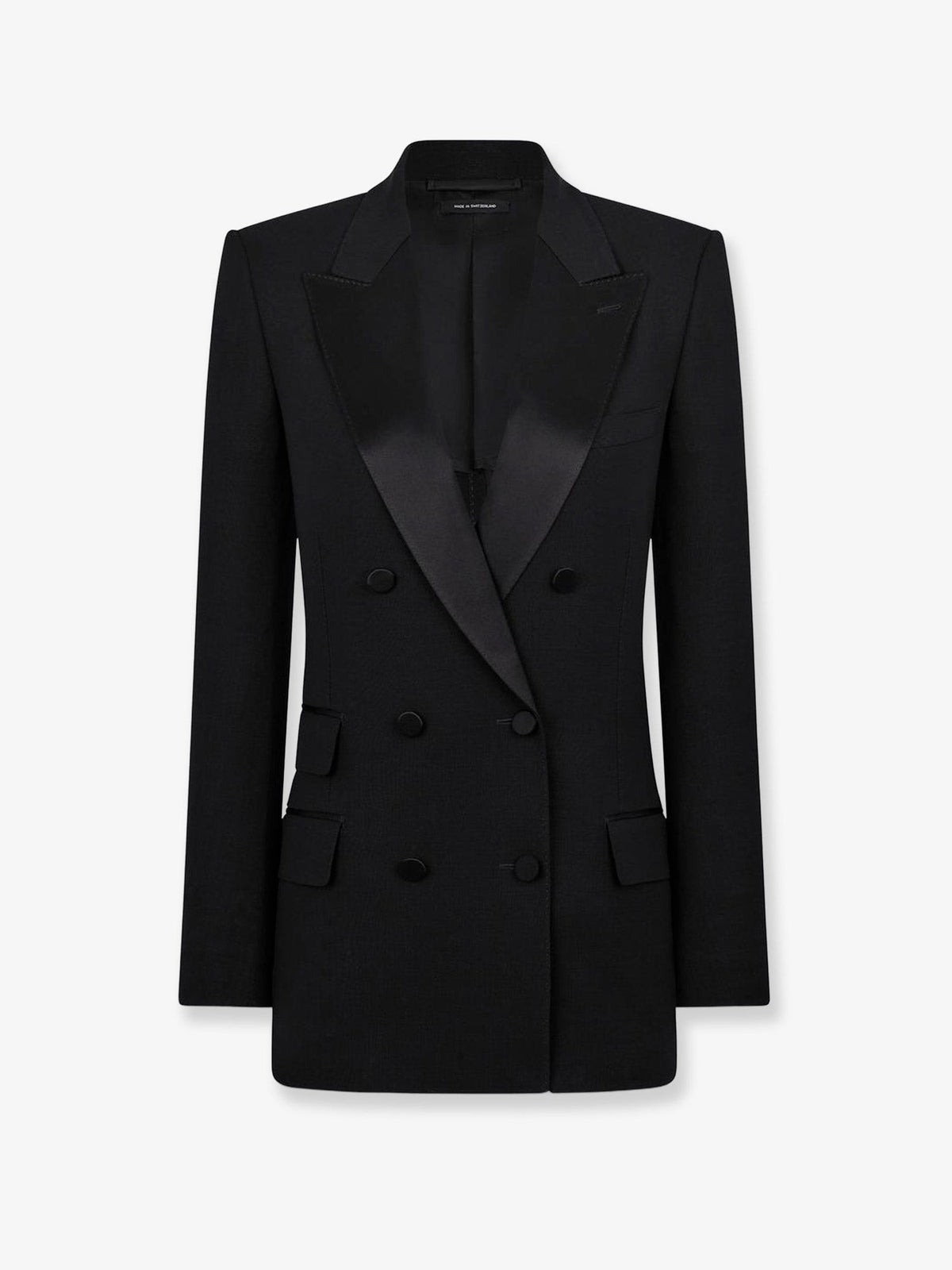 TOM FORD - Wool Tuxedo Blazer Black