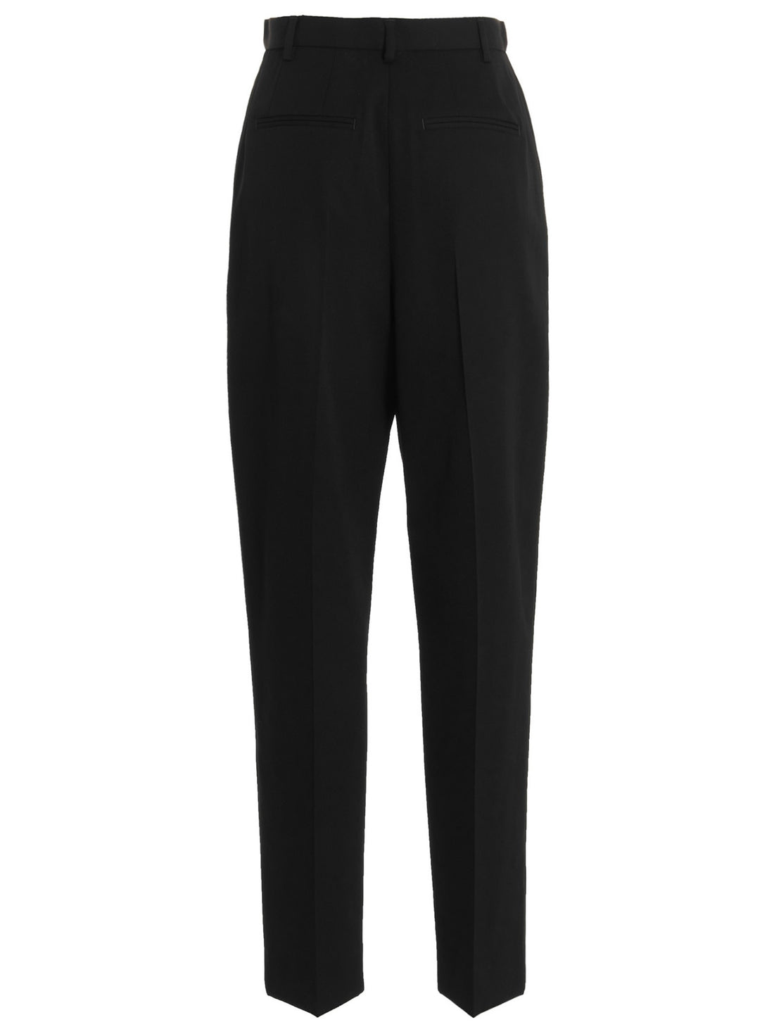 Tory Burch - Wool twill pants Black