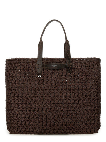 WOVEN MESH SHOPPING BAG