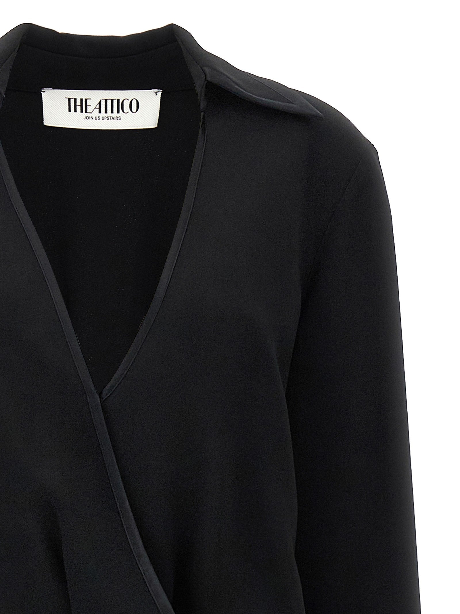 The Attico - Wrap dress