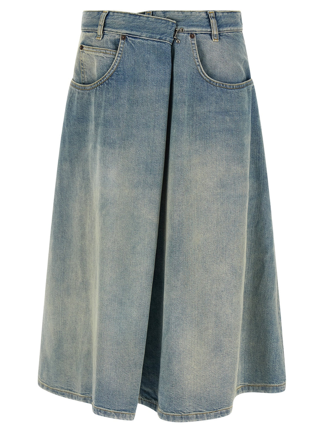 Maison Margiela - Wrap skirt Light Blue