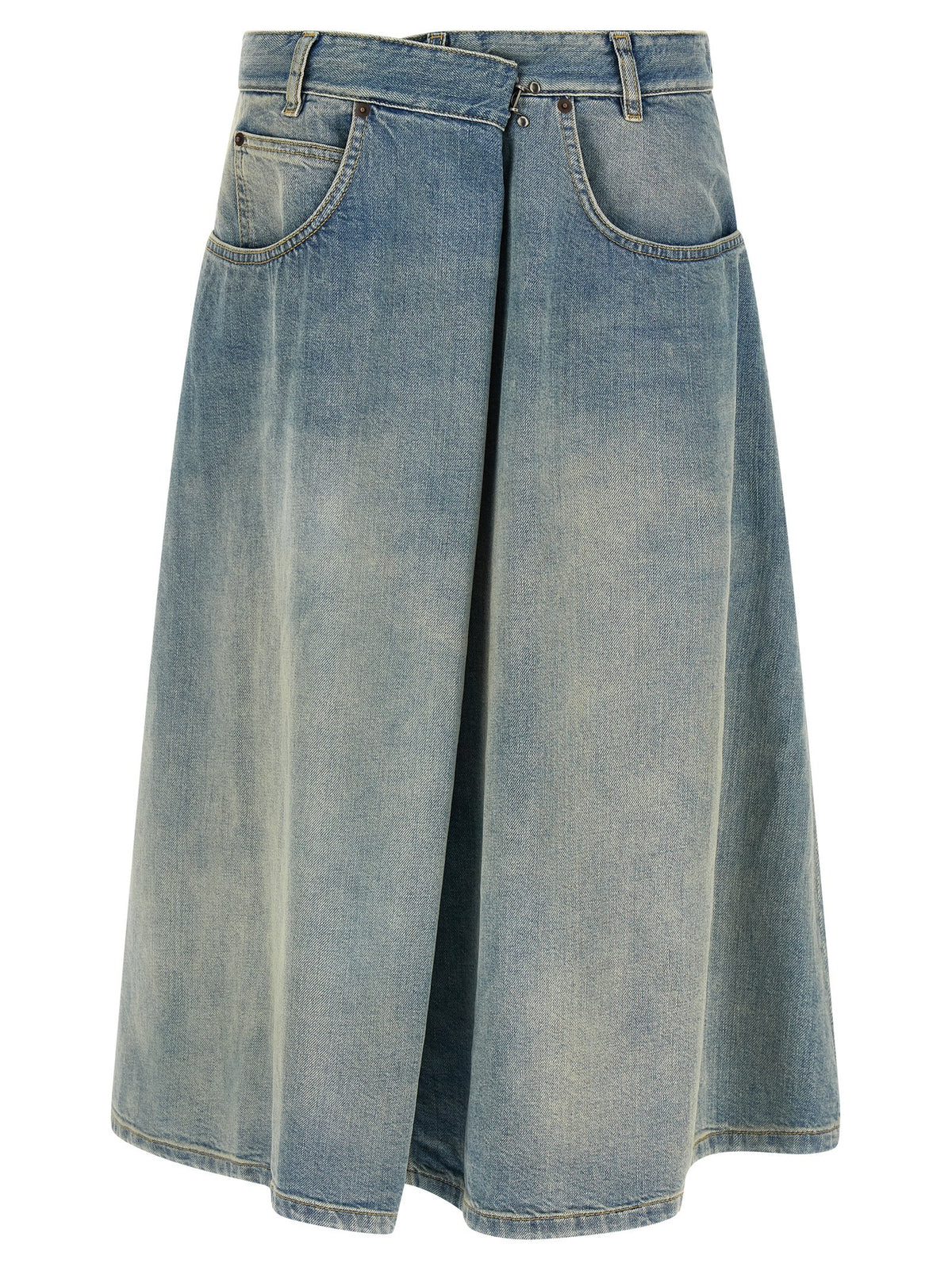 Maison Margiela - Wrap skirt Light Blue