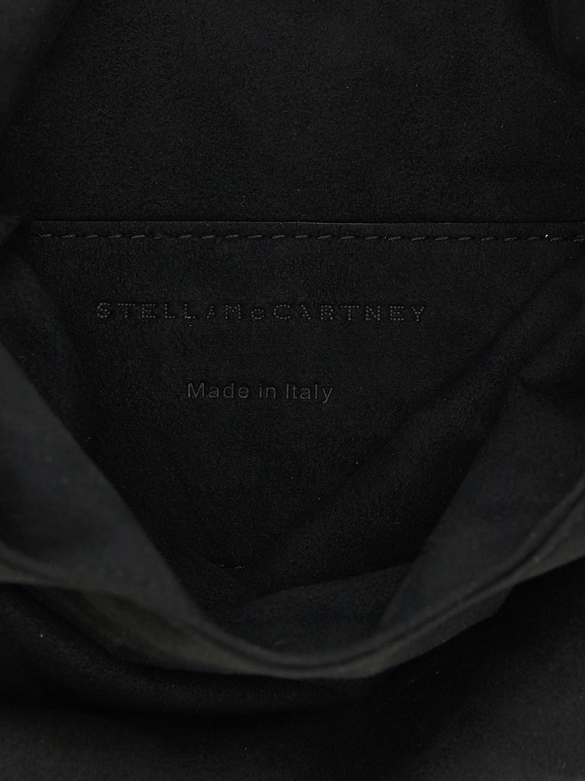 stella mccartney - 'Wristlet' suede handbag