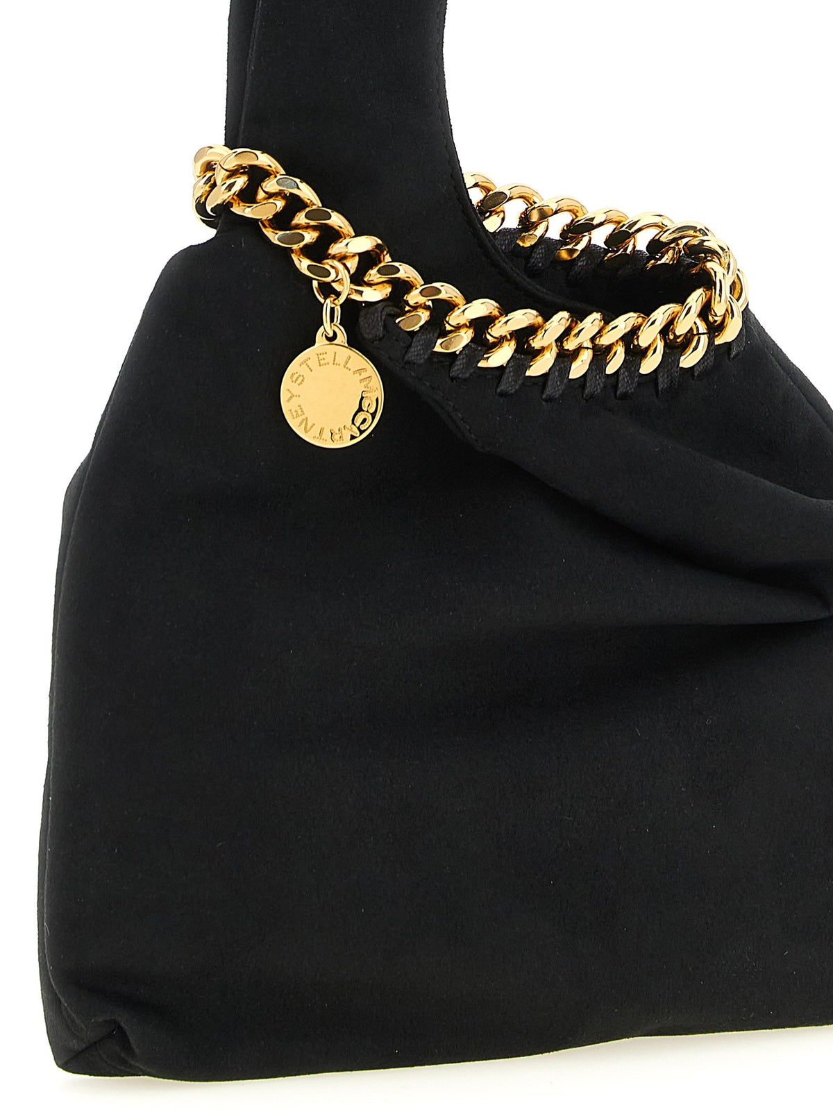 stella mccartney - 'Wristlet' suede handbag