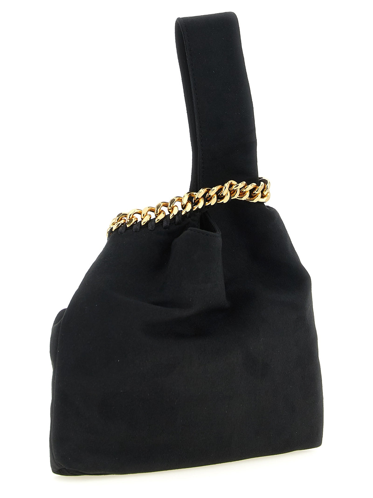 stella mccartney - 'Wristlet' suede handbag