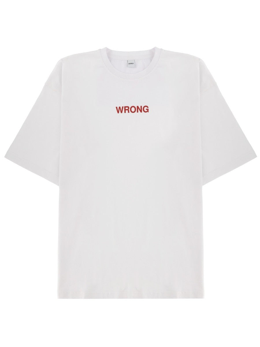 ASPESI - "WRONG" T-SHIRT wrong-t-shirt