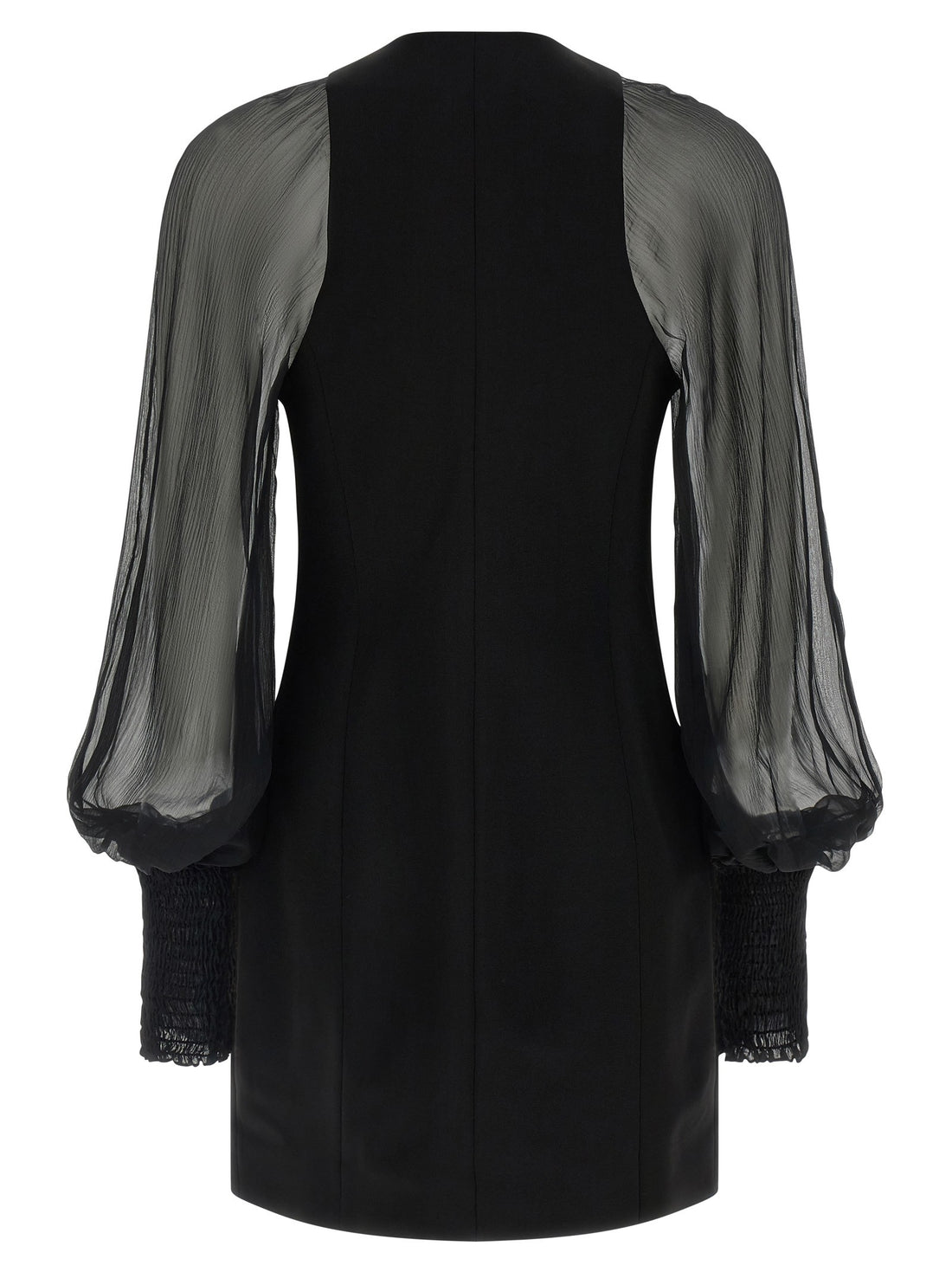 Balmain - XL Zip Dress Black 40 FR