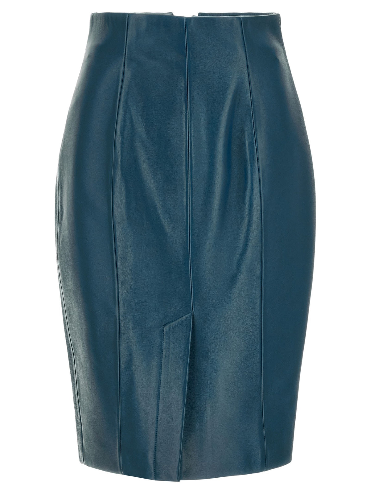 Balmain - XL zip skirt Blue