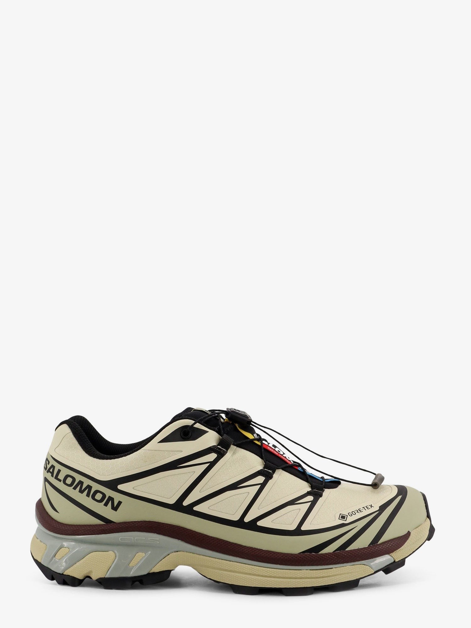 SALOMON XT-6 technical fabric sneakers with logo on the side