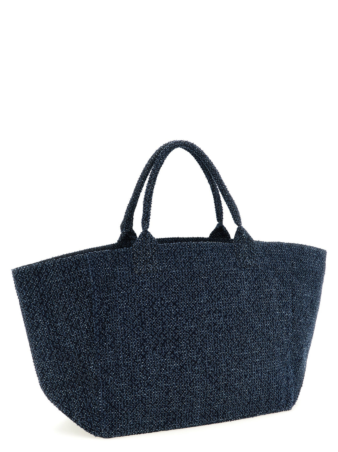 GANNI - 'XXL Bear' shopping bag Blue U