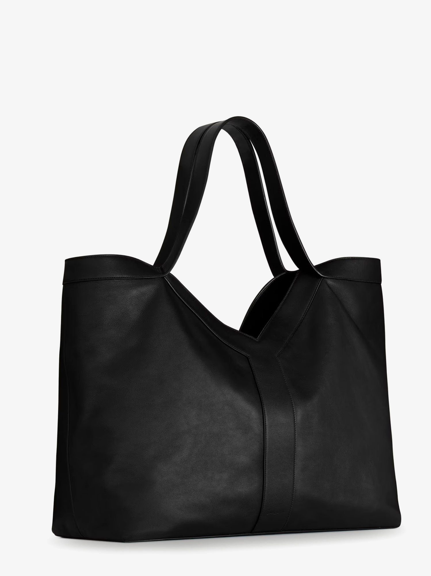 Saint Laurent - Y Oversize leather tote bag