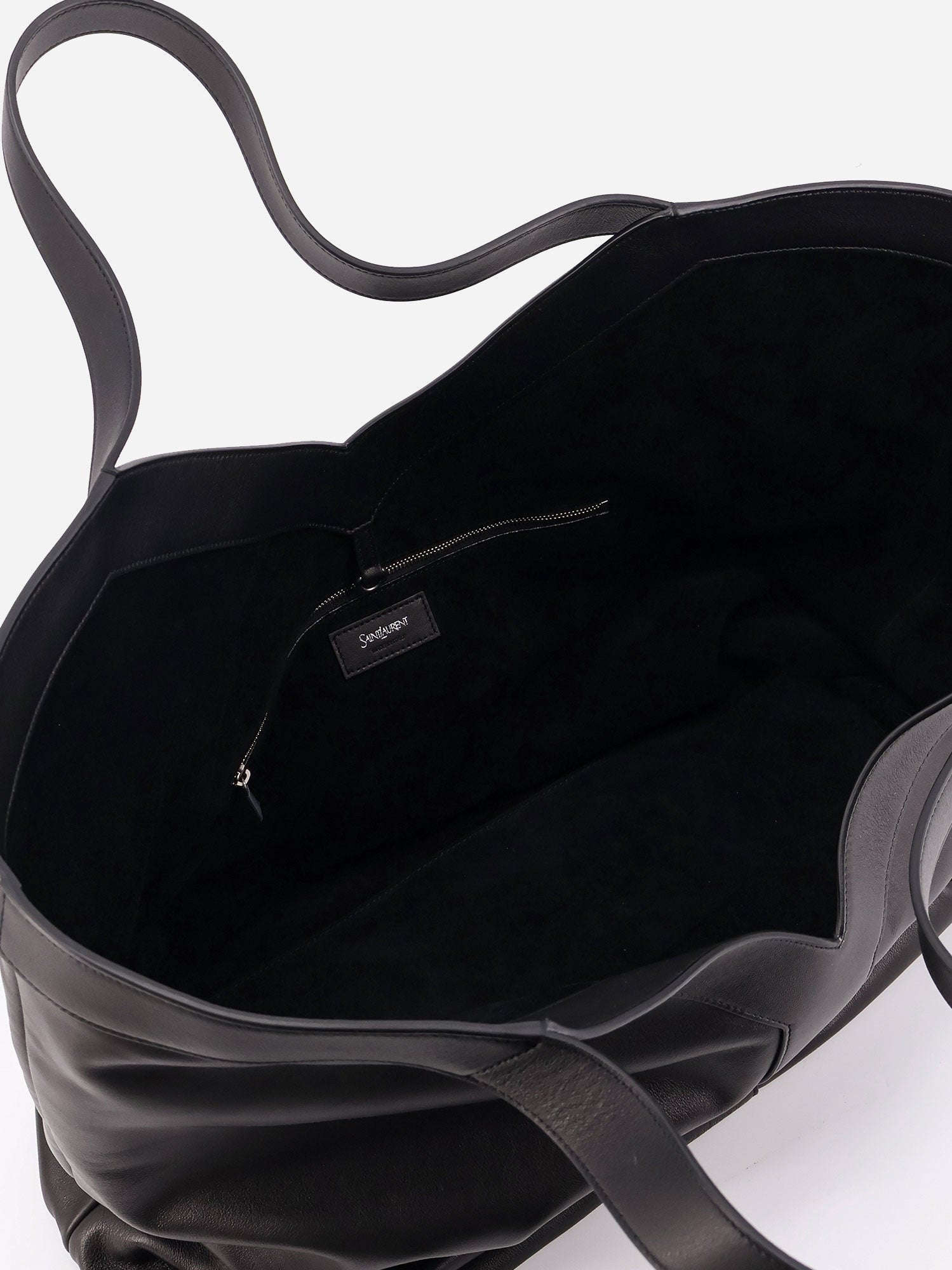 Saint Laurent - Y Oversize leather tote bag