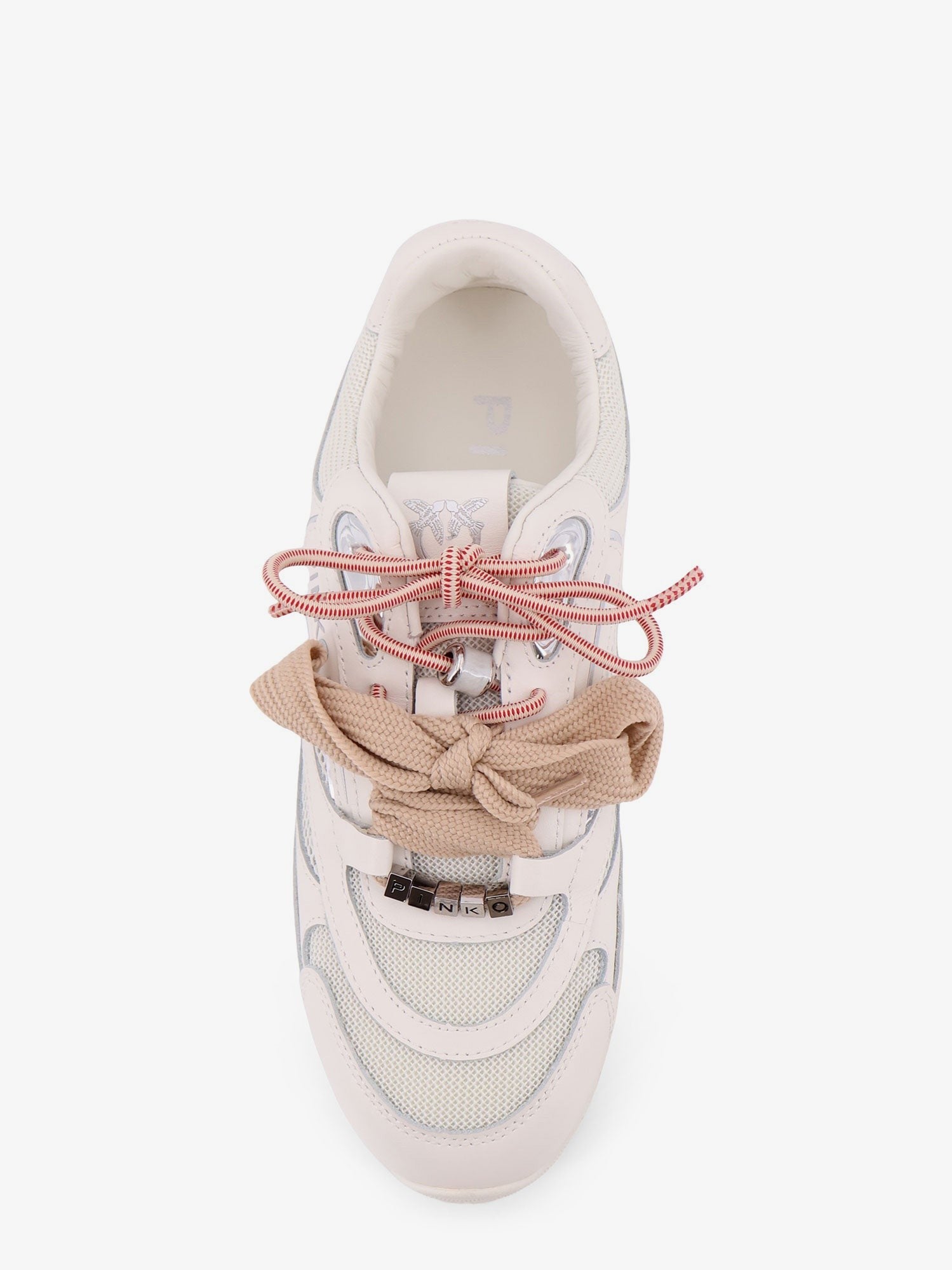 Pinko - Yulia mesh sneakers with leather inserts yulia-mesh-sneakers-with-leather-inserts