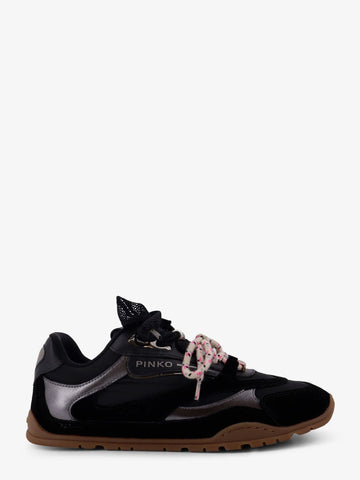 Pinko - Yulia suede sneakers with nylon inserts yulia-suede-sneakers-with-nylon-inserts_0c9a35bc-445f-4536-9626-f4d03a45f26d
