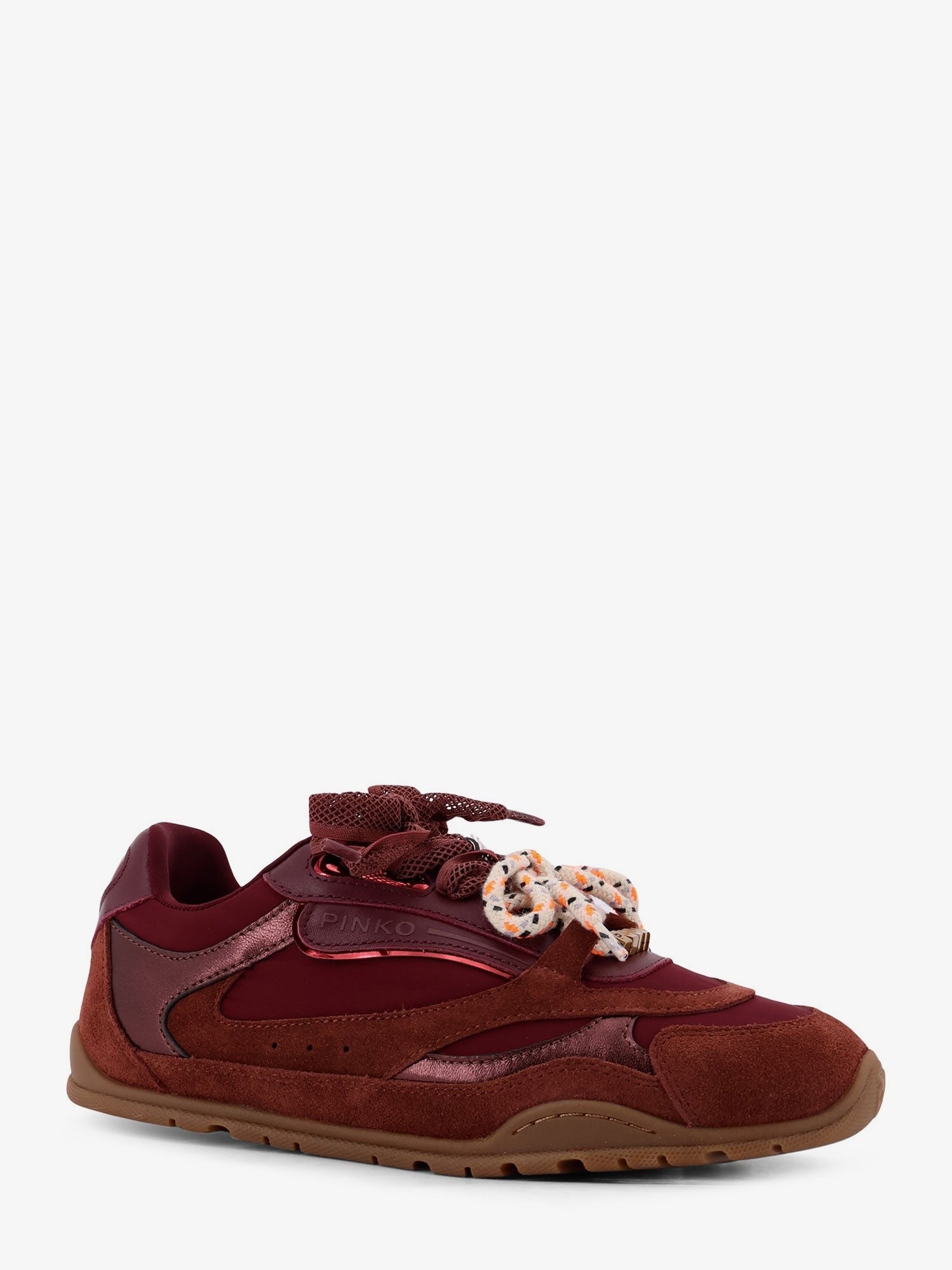 Pinko - Yulia suede sneakers with nylon inserts yulia-suede-sneakers-with-nylon-inserts_9155019c-e568-466f-a41c-9db71ab6401c