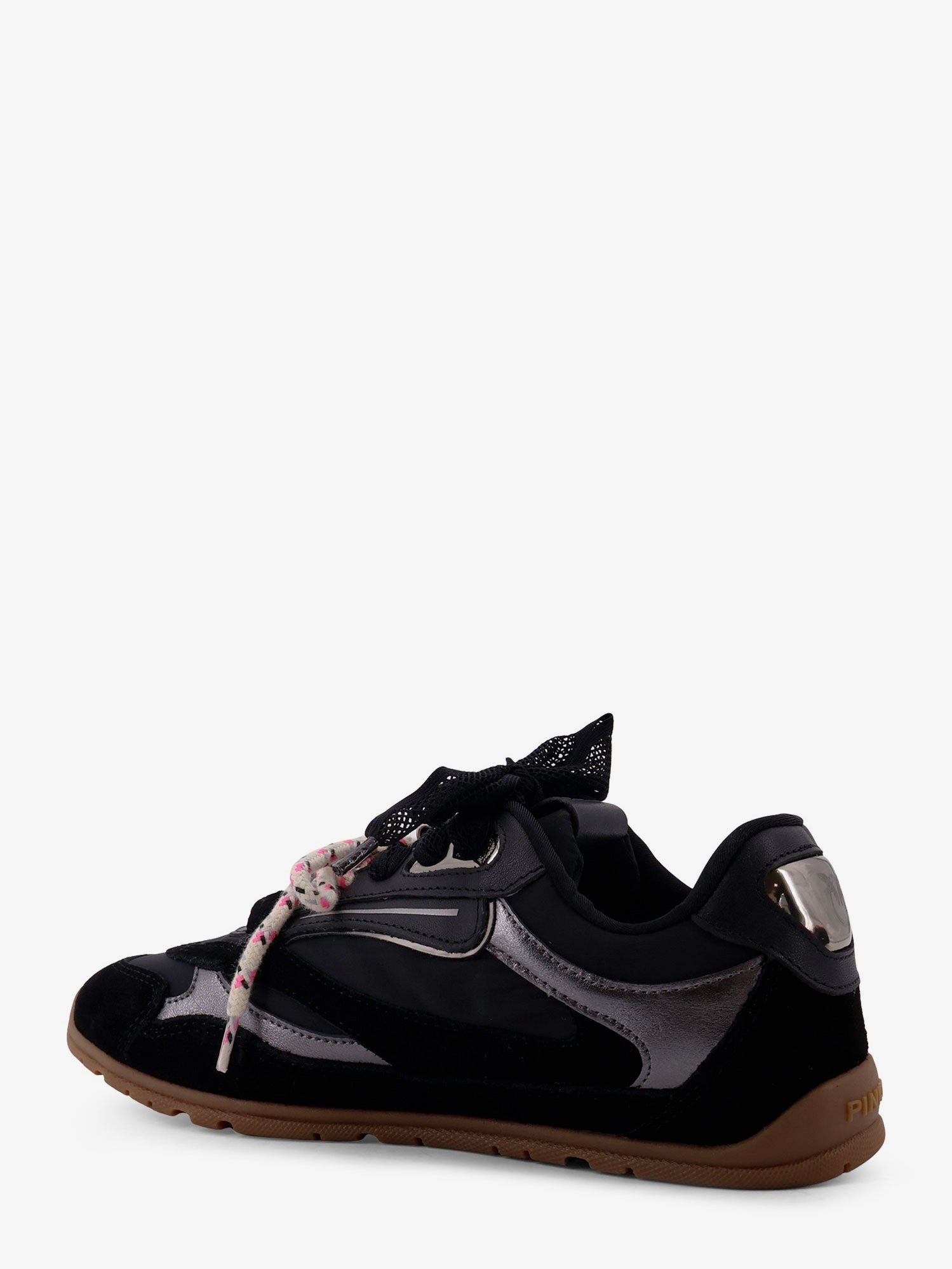 Pinko - Yulia suede sneakers with nylon inserts yulia-suede-sneakers-with-nylon-inserts_e352fd88-937d-4383-84ec-74fb75c2d131