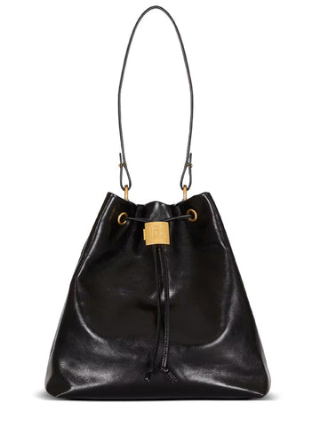 Balmain "PULSE" CONVERTIBLE LEATHER BACKPACK Unisex
