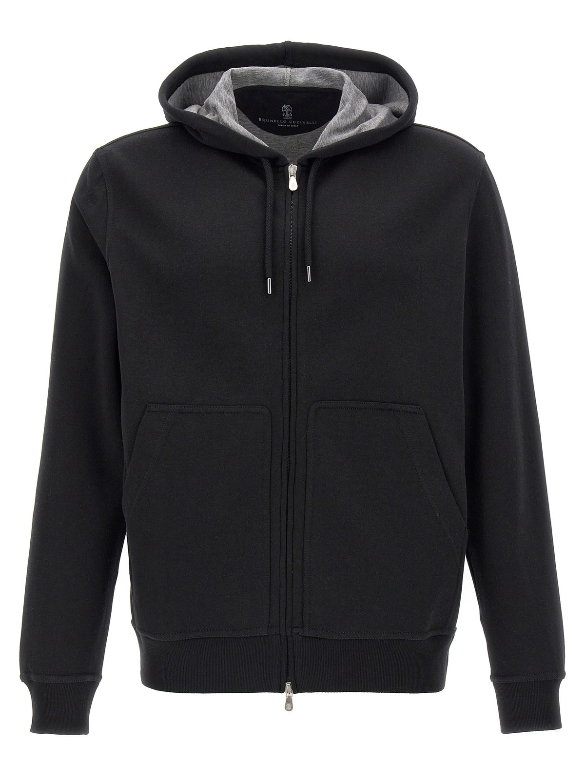 Brunello Cucinelli - Zip hoodie Black