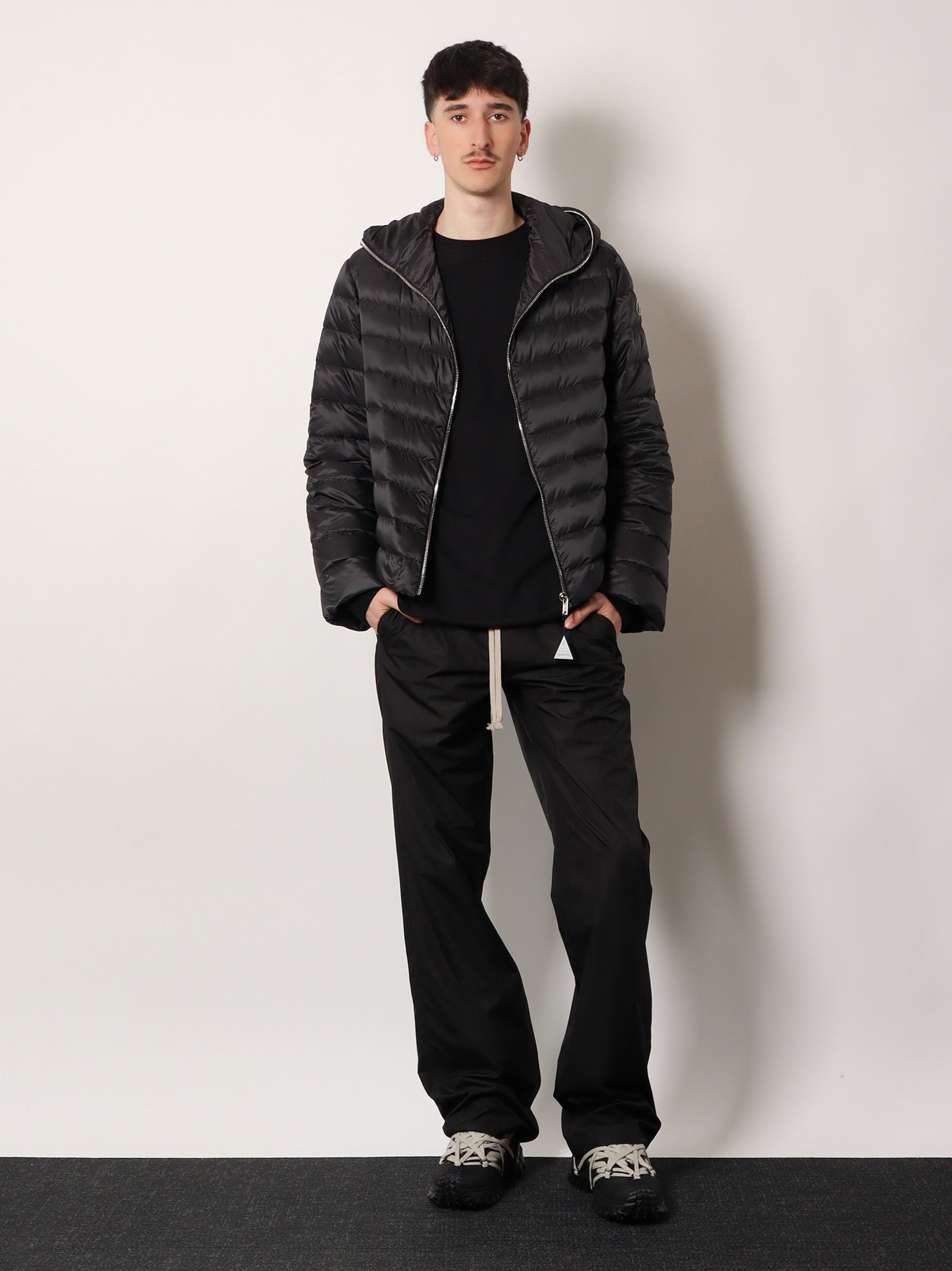 RICK OWENS - Moncler + Rick Owens 'Ziplock' down jacket zip-lock-hooded-down-jacket_1b1f06f5-7289-488d-b6b2-0287b8fdf551
