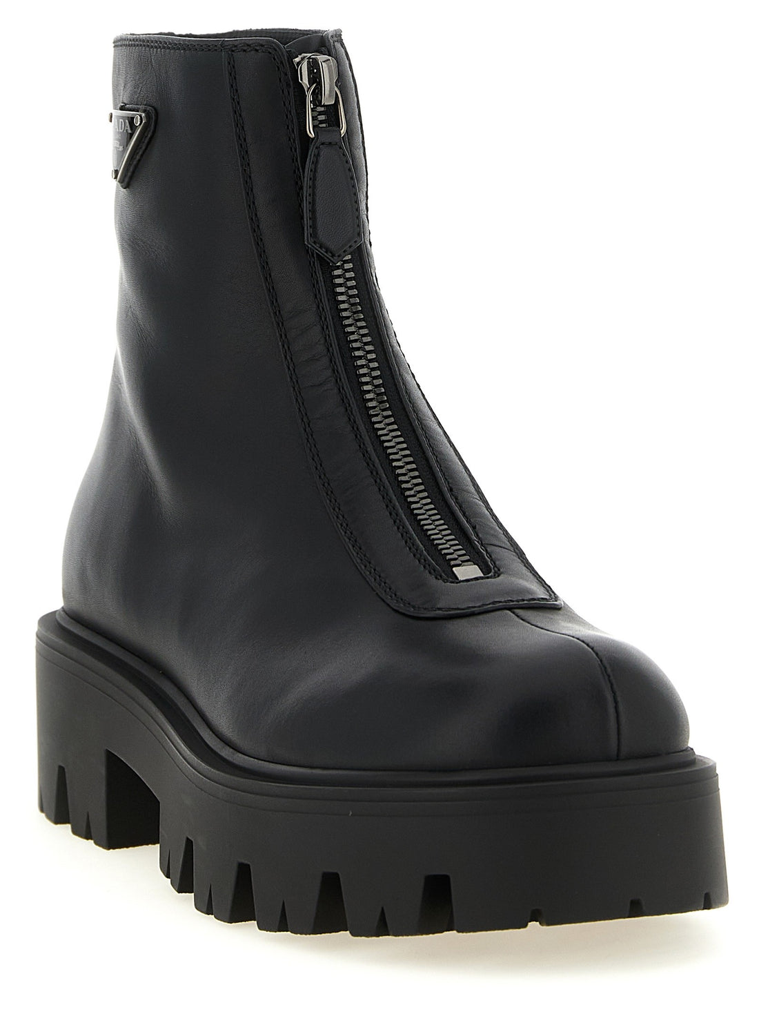 PRADA - Zipped ankle boots