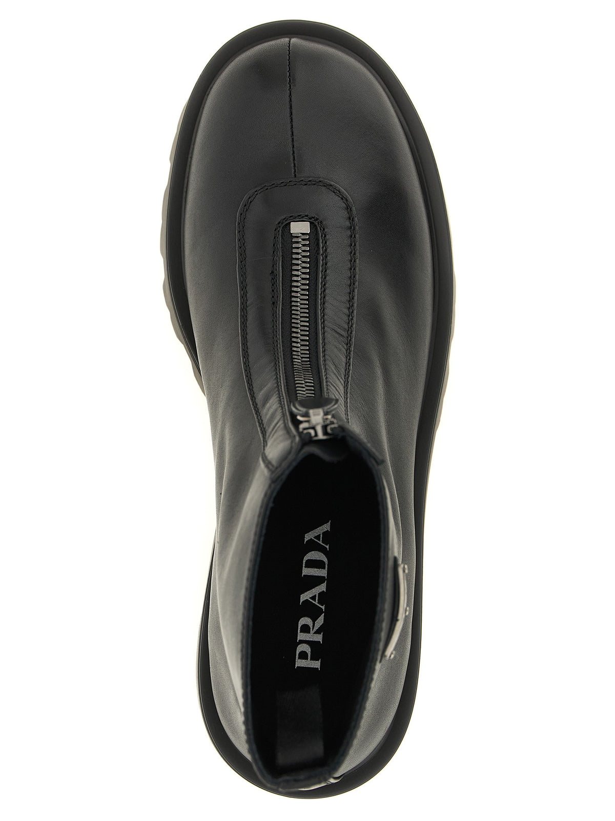 PRADA - Zipped ankle boots