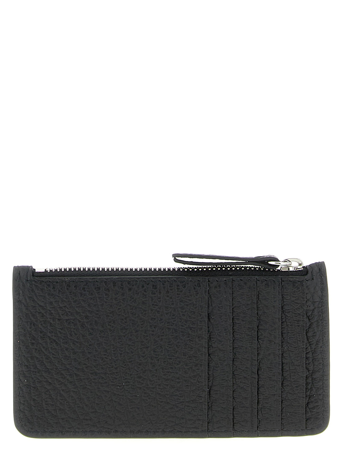 Maison Margiela - Zipped cardholder Black U