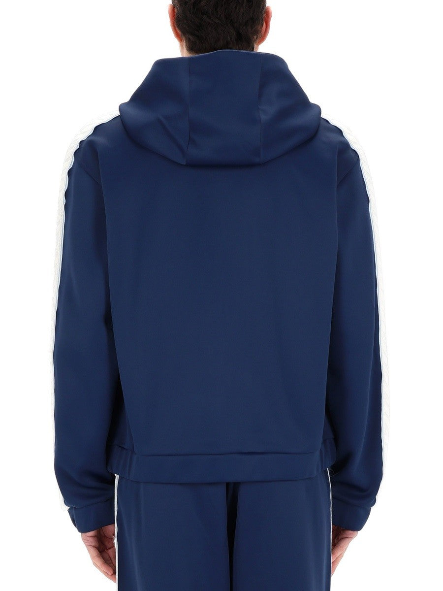 CASABLANCA - ZIPPER HOODIE