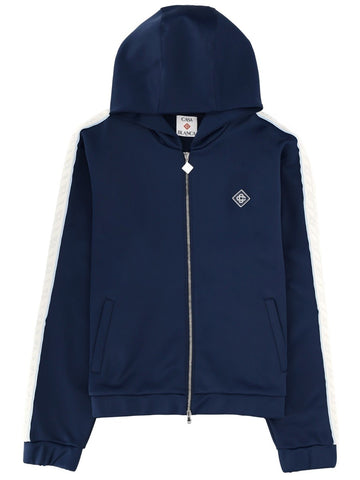 CASABLANCA - ZIPPER HOODIE