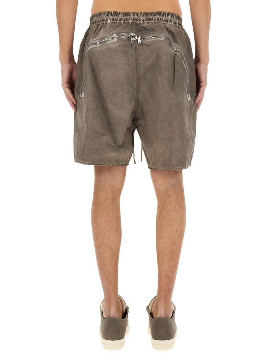 ZIPPERED BOXER SHORTS