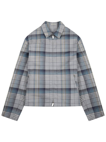 Dior ZIPPERED "CHECK" SHIRT