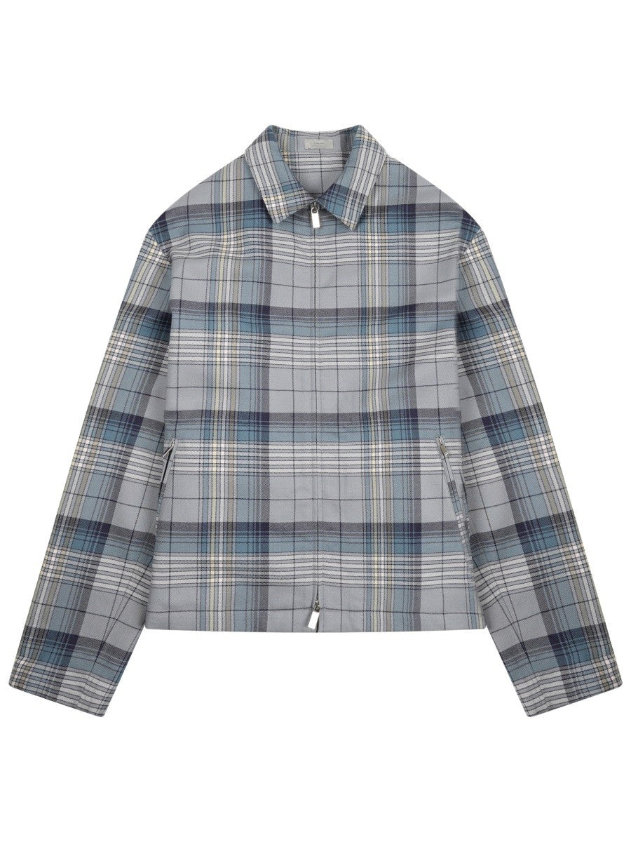 Dior ZIPPERED "CHECK" SHIRT