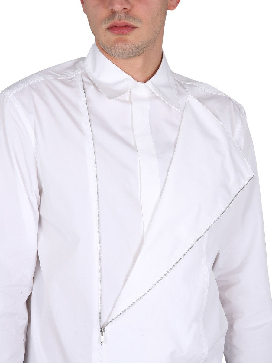 ZIPPERED SHIRT